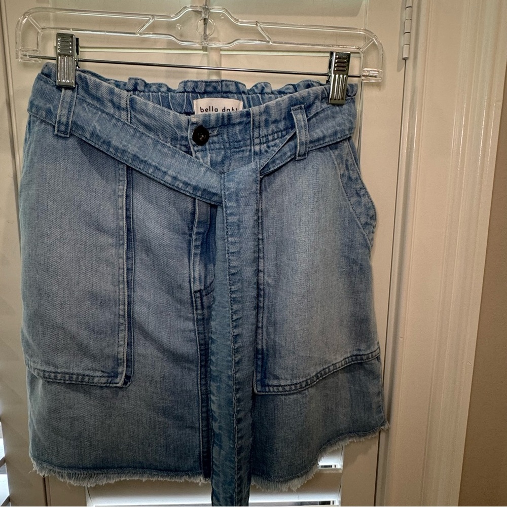 Bella Dahl Light Blue Denim Skirt